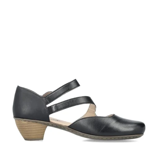 Rieker Damen Pumps glanzschwarz  S13  41780-00