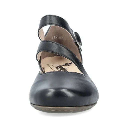 Rieker Damen Pumps glanzschwarz  S13  41780-00