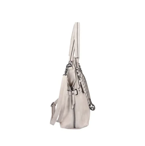 Rieker Damen Shopper Handtasche beige S22 H1083-60
