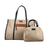 Rieker Damen Shopper mit kleiner Tasche beige S23 H1542-62