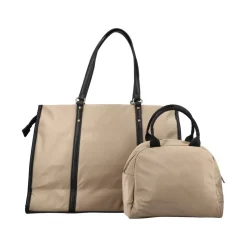 Rieker Damen Shopper mit kleiner Tasche beige S23 H1542-62