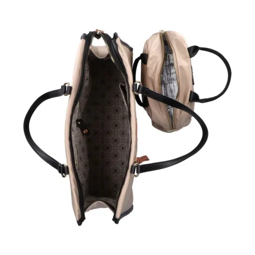 Rieker Damen Shopper mit kleiner Tasche beige S23 H1542-62