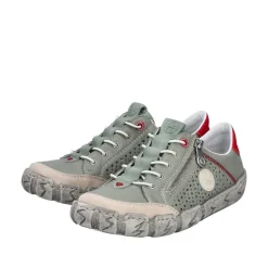 Rieker Damen Slipper grün S15 L0355-52