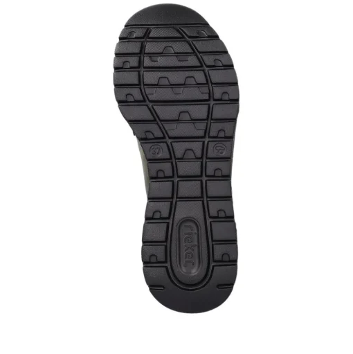 Rieker Damen Slipper Schnellschnürung grün S23 M6058-54