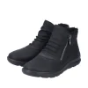 Rieker Damen Stiefelette Warmfutter Wechselfußbett schwarz S23 Z0051-01