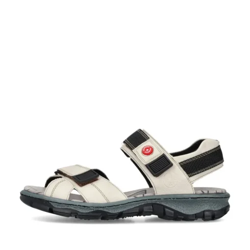 Rieker Damen Trekkingsandalen perlweiß S13  68851-80