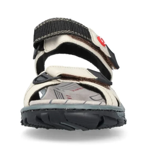 Rieker Damen Trekkingsandalen perlweiß S13  68851-80