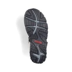 Rieker Damen Trekkingsandalen perlweiß S13  68851-80