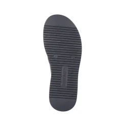 Rieker EVOLUTION Damen Pantolette Leder schwarz S13  W0802-00
