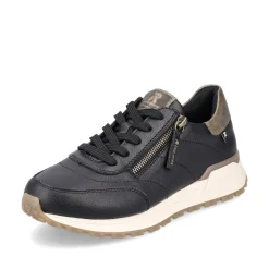 Rieker Evolution Damen Sneaker low Leder Wechselfußbett schwarz S24 W0604-00