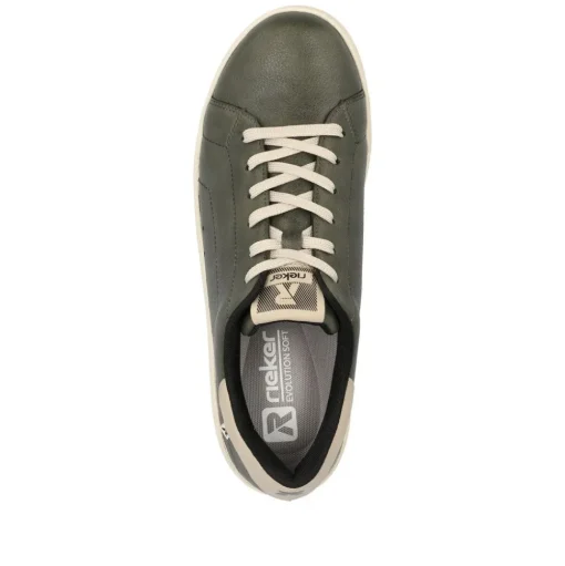 Rieker EVOLUTION Damen Sneaker khaki grey S23  41902-52