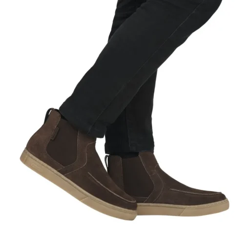Rieker Evolution Herren Chelsea- Boots Rauleder Wechselfußbett braun S23 U0761-25