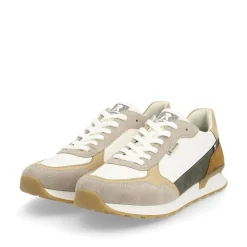 Rieker Evolution Herren Sneaker Leder Wechselfußbett beige S14 U0307-80