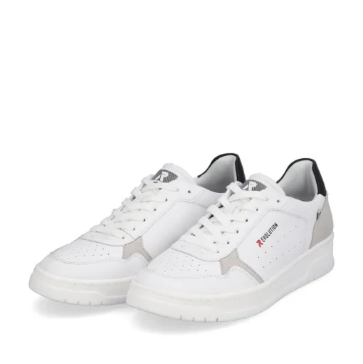 Rieker Evolution Herren Sneaker Leder weiß S13 U0401-81