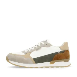 Rieker Evolution Herren Sneaker Leder Wechselfußbett beige S14 U0307-80