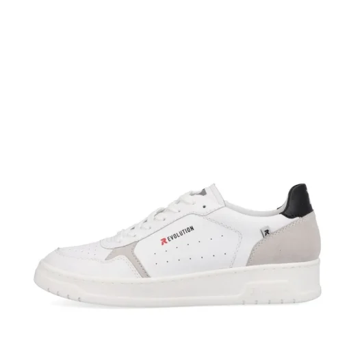 Rieker Evolution Herren Sneaker Leder weiß S13 U0401-81