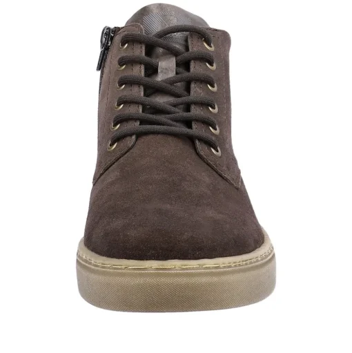 Rieker Evolution Herren Schnürboots Schnürstiefel Rauleder Wechselfußbett grau S23 U0762-45
