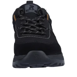 Rieker Evolution Herren Sneaker Rauleder TEX- Membran Wechselfußbett Komfortweite schwarz S23 U0100-00