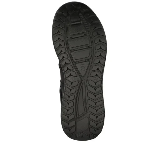 Rieker Evolution Herren Sneaker Rauleder TEX- Membran Wechselfußbett Komfortweite schwarz S23 U0100-00