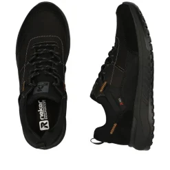 Rieker Evolution Herren Sneaker Rauleder TEX- Membran Wechselfußbett Komfortweite schwarz S23 U0100-00