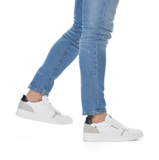 Rieker Evolution Herren Sneaker Leder weiß S13 U0401-81