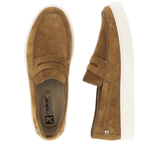 Rieker EVOLUTION Slipper braun  Leder S14 U0703-22
