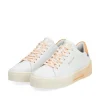 Rieker EVOLUTION Sneaker weiss aprikot S14 W0704-81