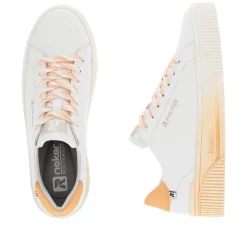 Rieker EVOLUTION Sneaker weiss aprikot S14 W0704-81