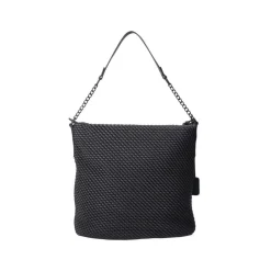 Rieker Handtasche Kordeloptik schwarz H1331-00