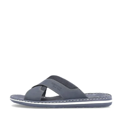 Rieker Herren Pantoletten marineblau S13  21090-14