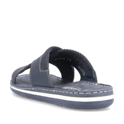 Rieker Herren Pantoletten marineblau S13  21090-14