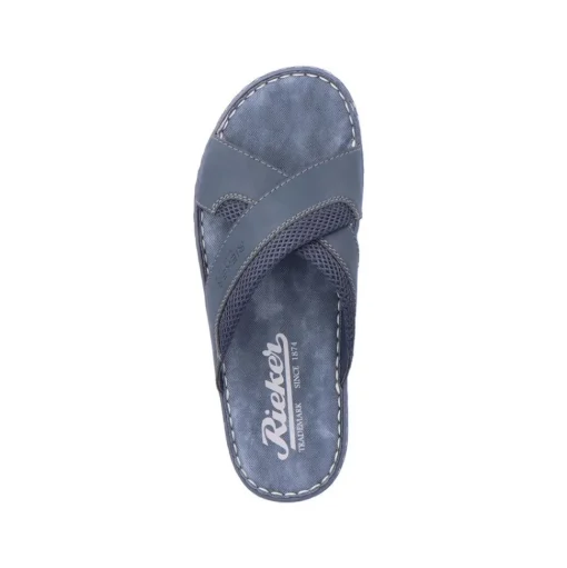Rieker Herren Pantoletten marineblau S13  21090-14