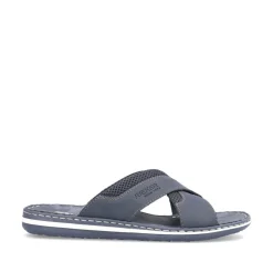 Rieker Herren Pantoletten marineblau S13  21090-14