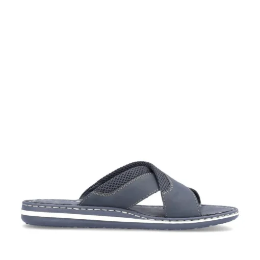 Rieker Herren Pantoletten marineblau S13  21090-14