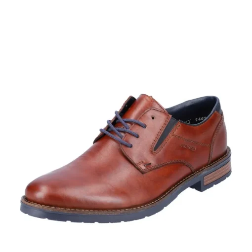 Rieker Herren Schnürschuhe kastanienbraun  S23  14621-24