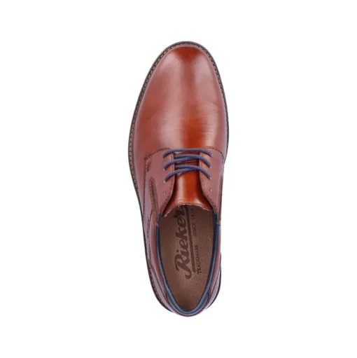 Rieker Herren Schnürschuhe kastanienbraun  S23  14621-24
