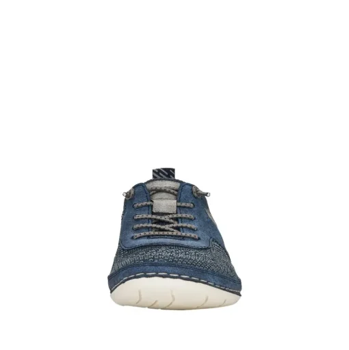 Rieker Herren Schnürschuhe pazifikblau 07551-15