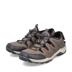 Rieker Herren Slipper mokka S13  08085-24