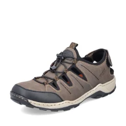 Rieker Herren Slipper mokka S13  08085-24
