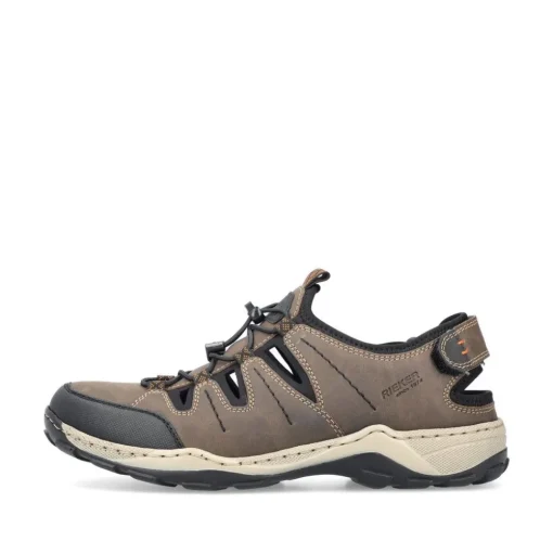 Rieker Herren Slipper mokka S13  08085-24