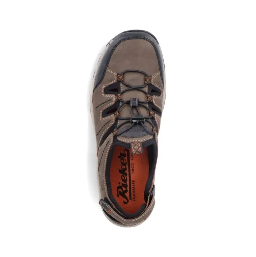 Rieker Herren Slipper mokka S13  08085-24