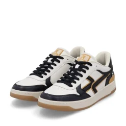 Rieker Herren Sneaker Low cremeweiß S24 U1900-81