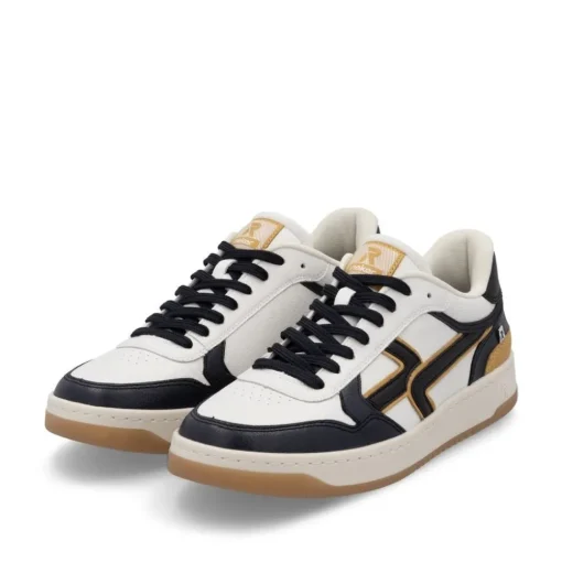 Rieker Herren Sneaker Low cremeweiß S24 U1900-81