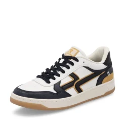 Rieker Herren Sneaker Low cremeweiß S24 U1900-81