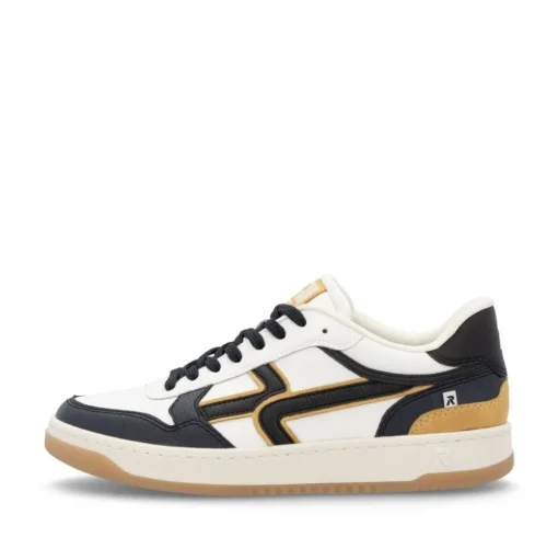 Rieker Herren Sneaker Low cremeweiß S24 U1900-81