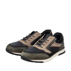 Rieker Herren Sneaker multicolor Komfortweite schwarz S23 B2003-90