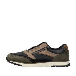 Rieker Herren Sneaker multicolor Komfortweite schwarz S23 B2003-90