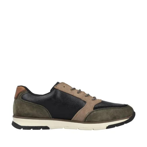 Rieker Herren Sneaker multicolor Komfortweite schwarz S23 B2003-90