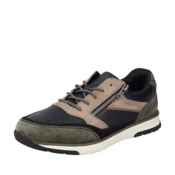 Rieker Herren Sneaker multicolor Komfortweite schwarz S23 B2003-90