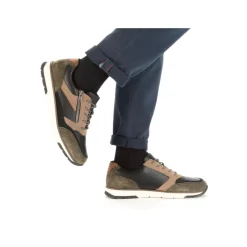 Rieker Herren Sneaker multicolor Komfortweite schwarz S23 B2003-90